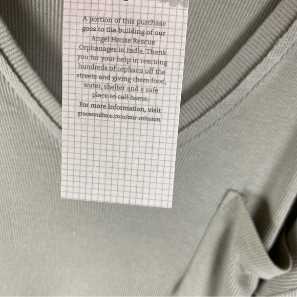 ✨🆕NWT GRACE & LACE Bellissimo Draped Waffle knit long sleeve top Womens size XL - Picture 7 of 12